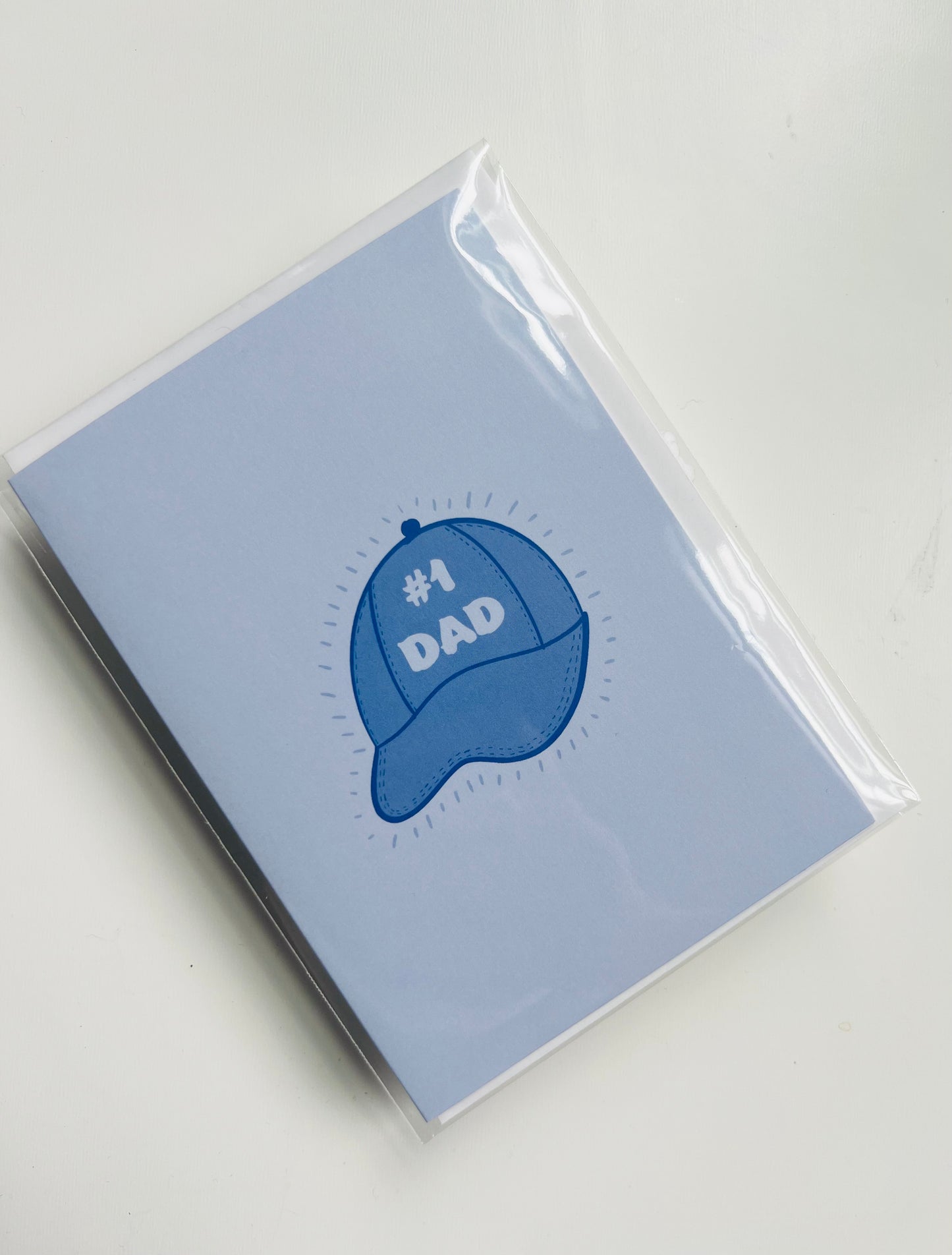 #1 Dad Card