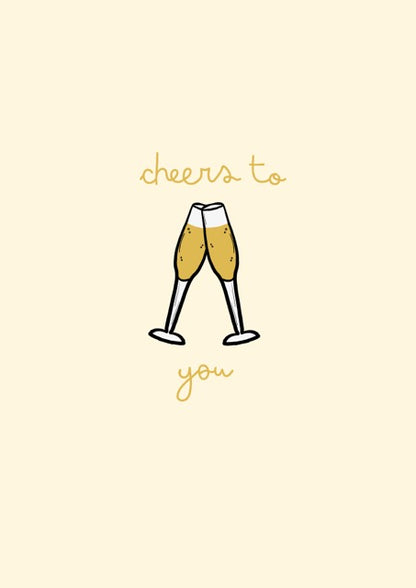 Cheers to You Card