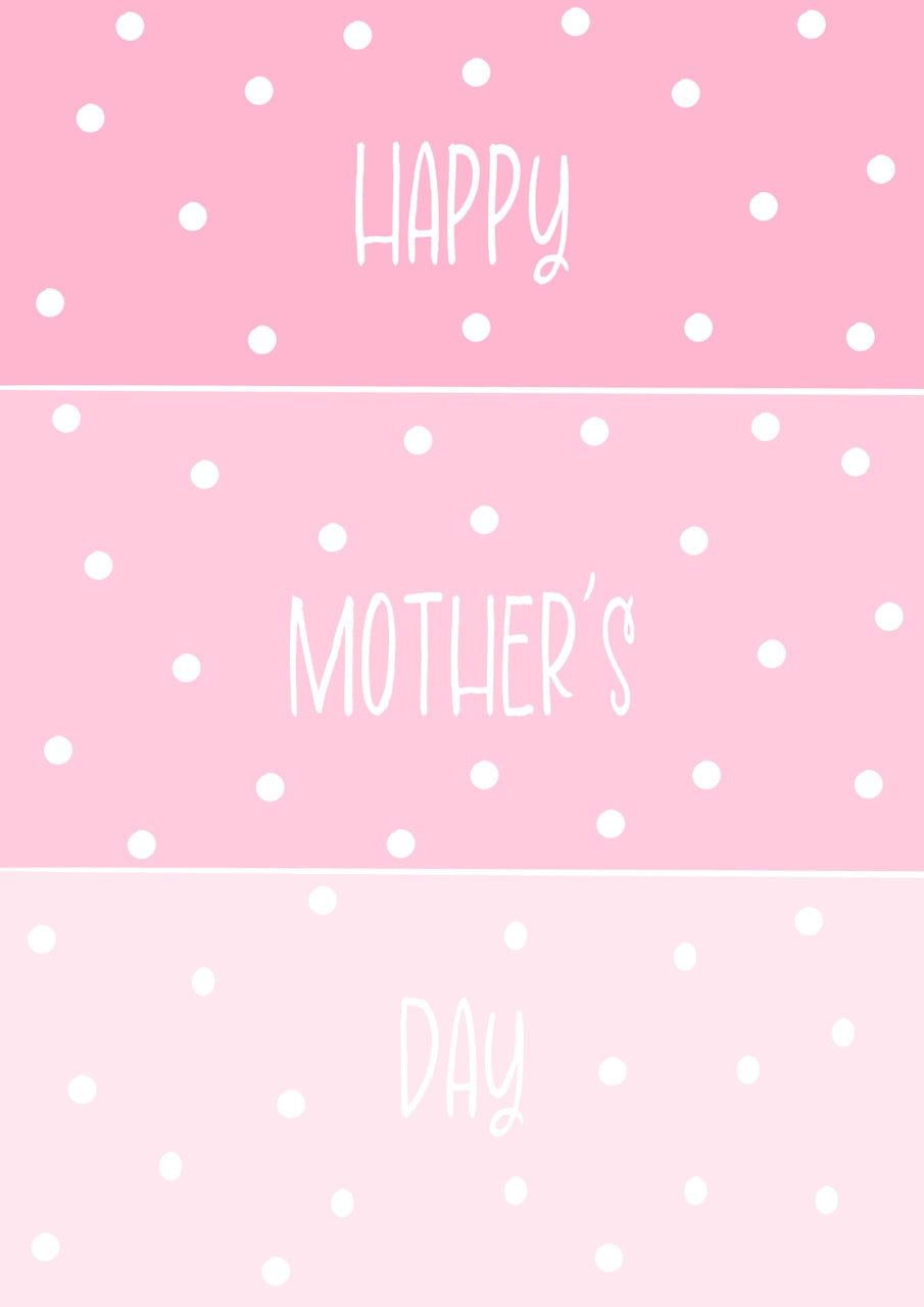 Mother's Day Polka Dot Card