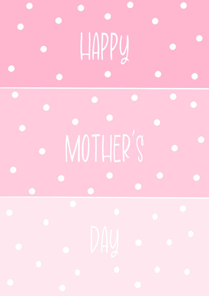 Mother's Day Polka Dot Card